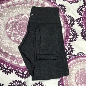 Lululemon Wunder Under Pant Heathered Herringbone
